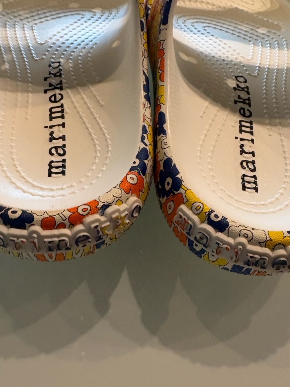 Crocs Colab W/Marimekko Slides Sandals, 7 - Picture 7 of 11
